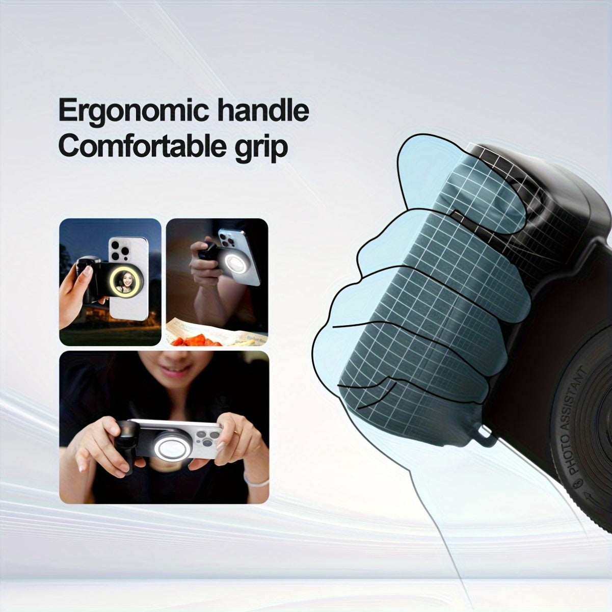 Selfie Light Camera Handle