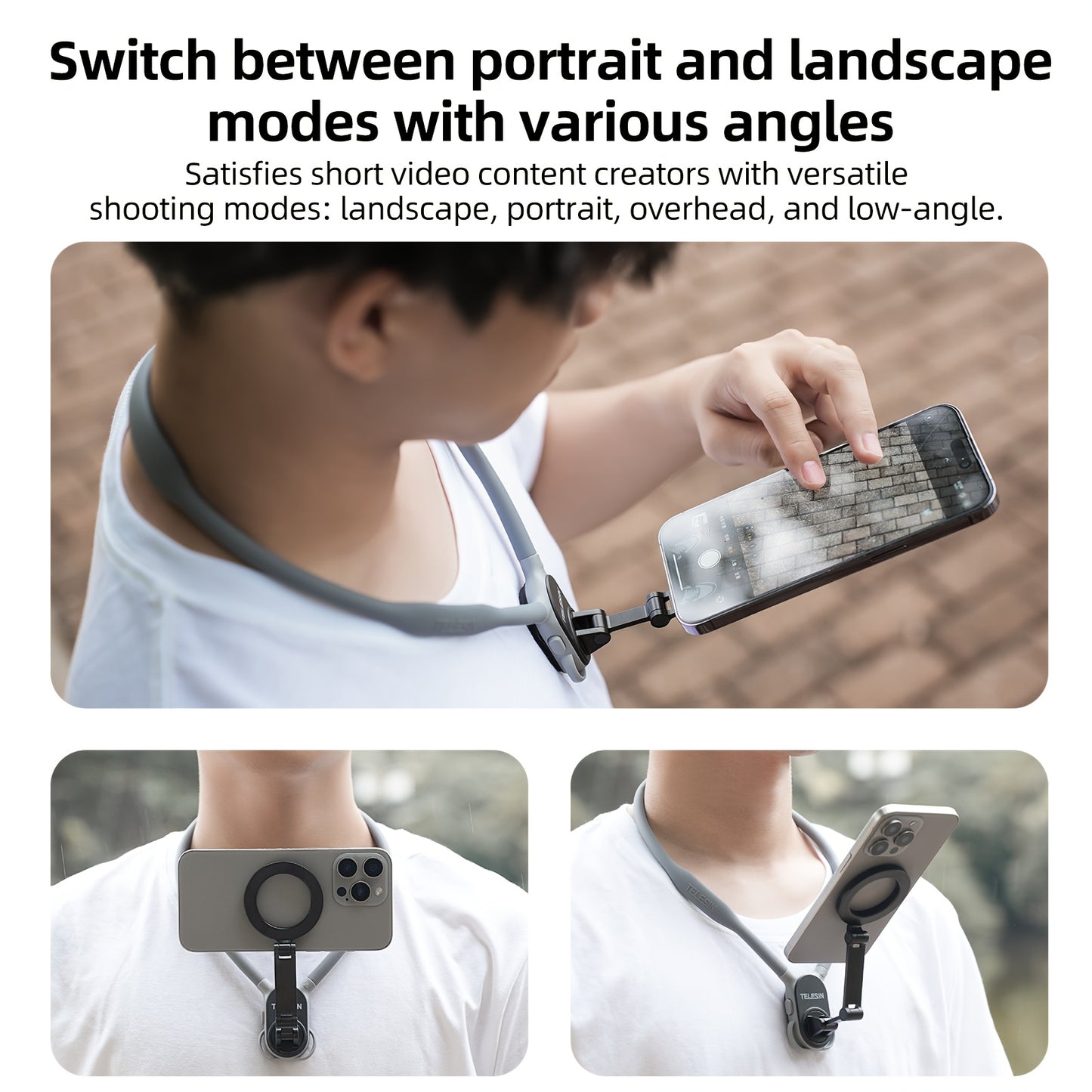 Smart Magnetic Neck Holder