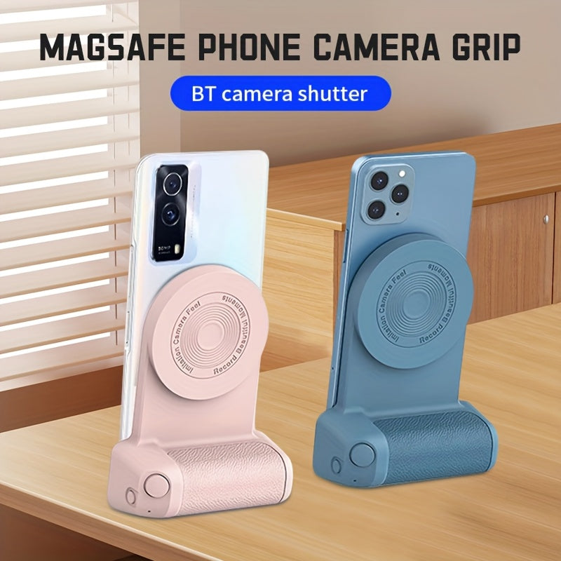 Magnetic phone Camera Grip Holder