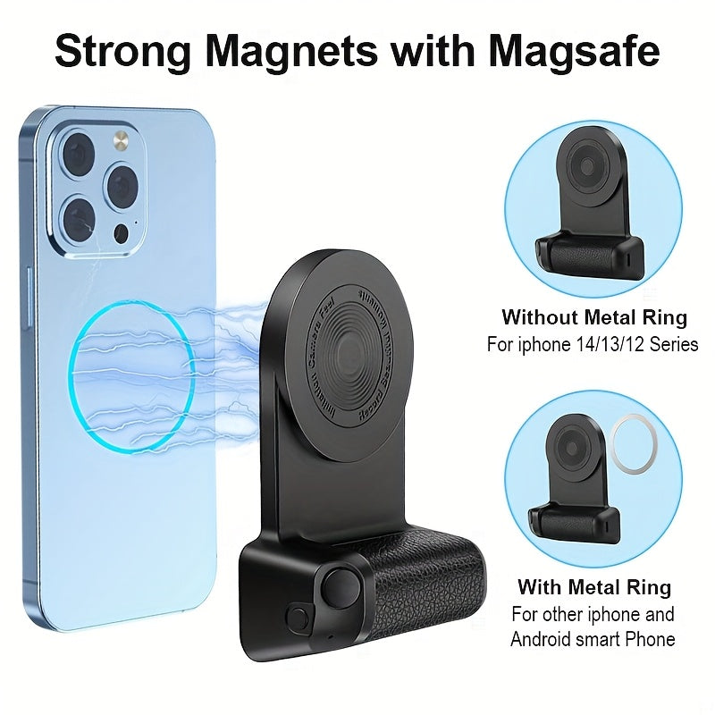 Magnetic phone Camera Grip Holder