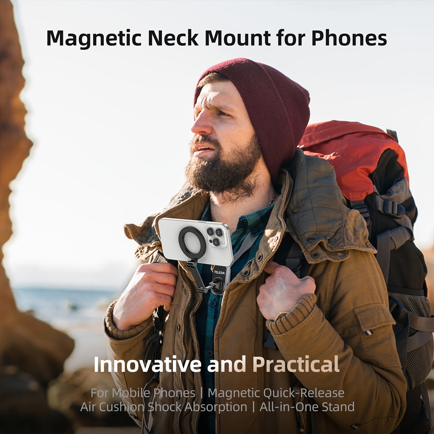 Smart Magnetic Neck Holder