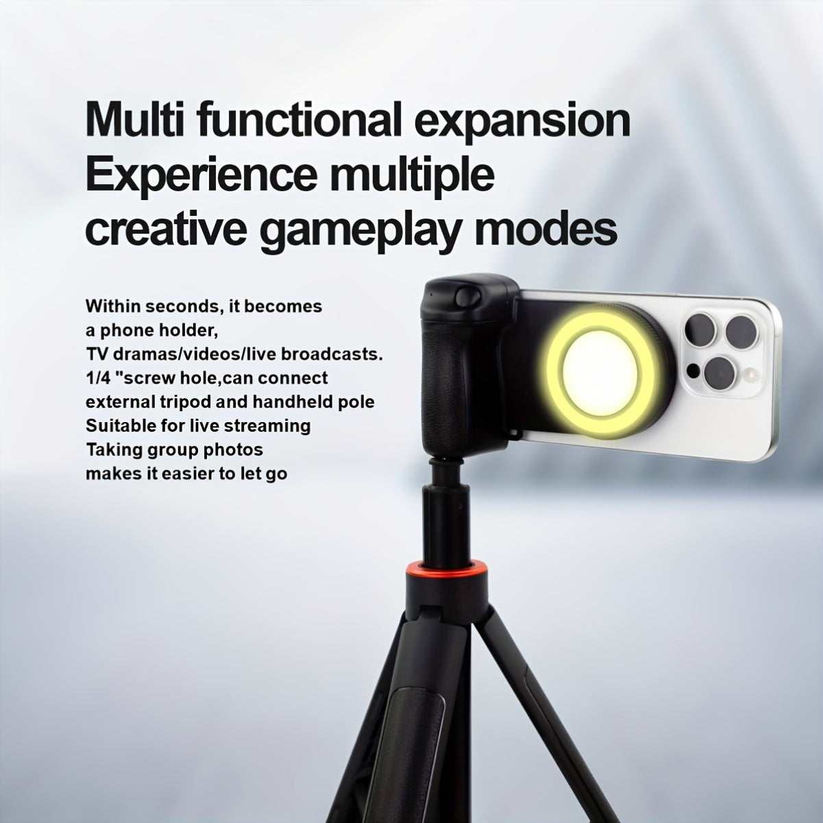 Selfie Light Camera Handle