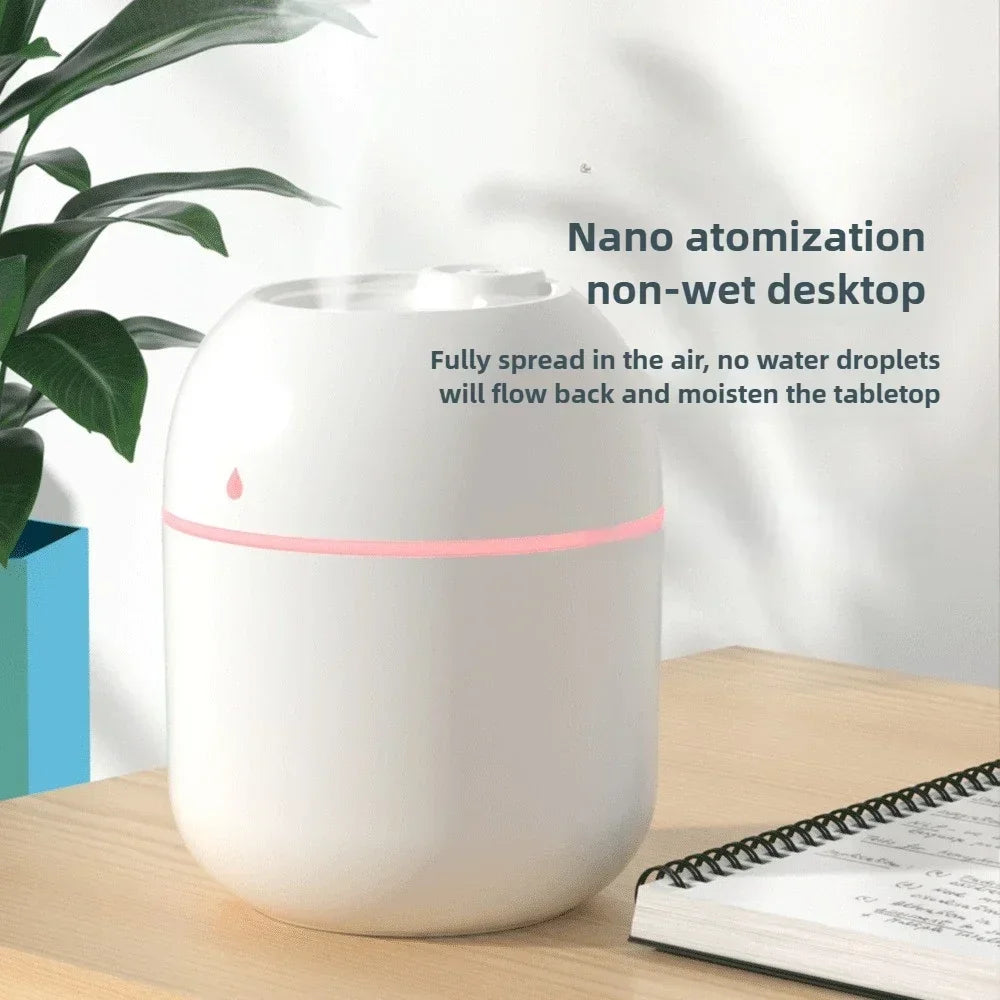 USB Water Drop Air Humidifier Car Home Desktop Indoor Household Mini Portable Mute Air Atomization Humidifier Home Appliances