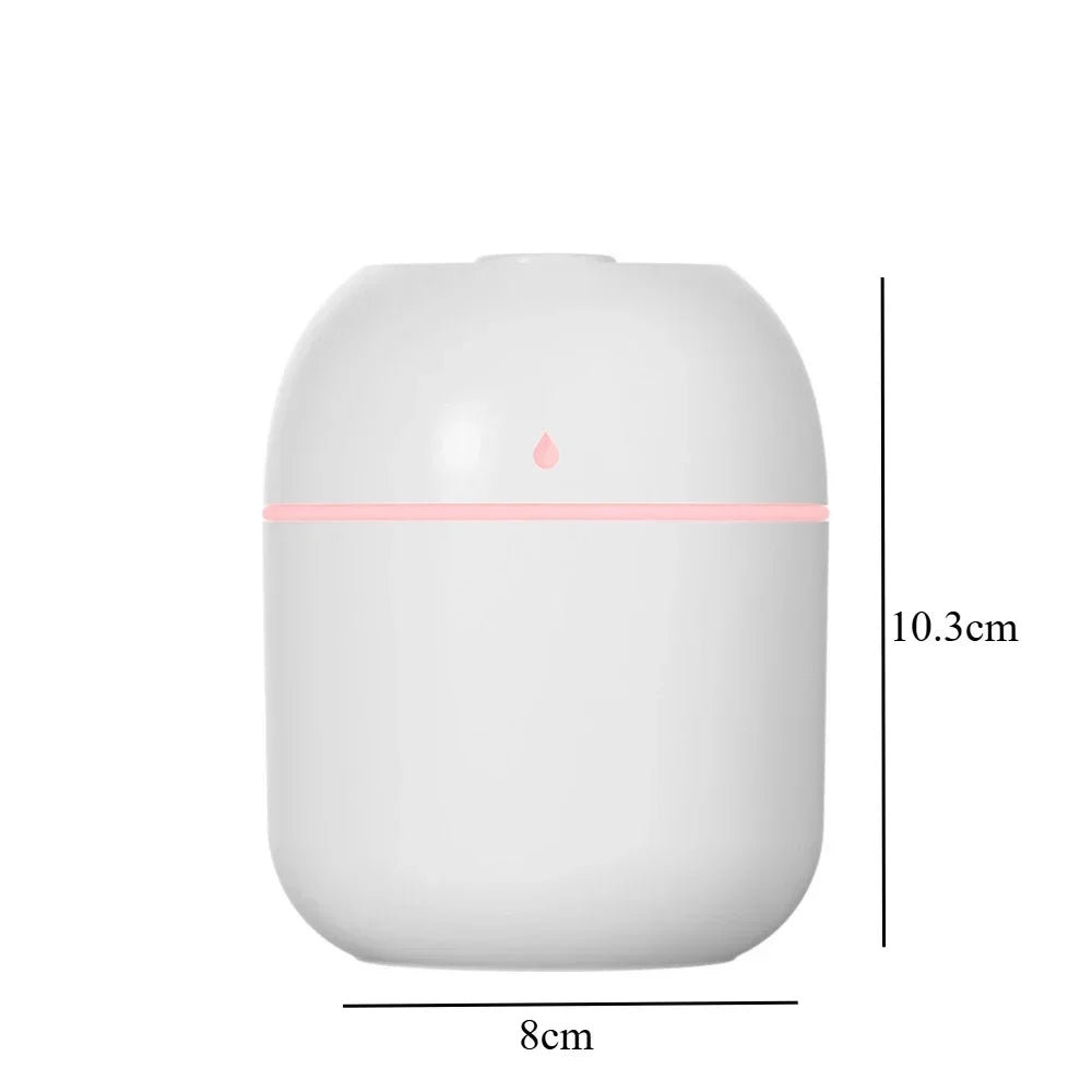 USB Water Drop Air Humidifier Car Home Desktop Indoor Household Mini Portable Mute Air Atomization Humidifier Home Appliances