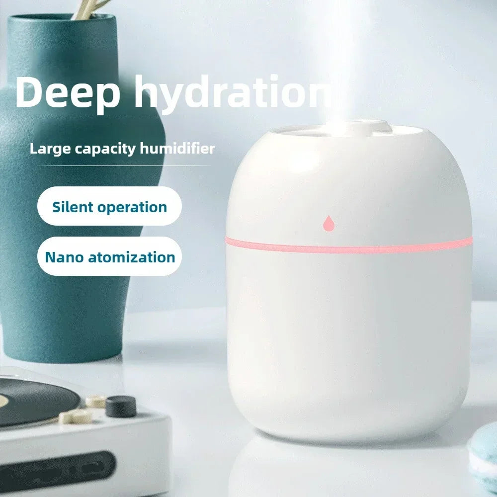 USB Water Drop Air Humidifier Car Home Desktop Indoor Household Mini Portable Mute Air Atomization Humidifier Home Appliances