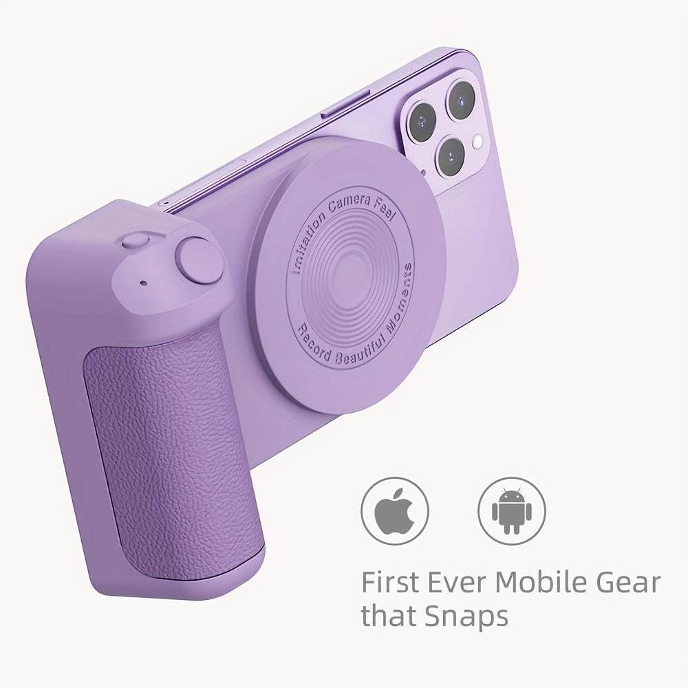 Magnetic phone Camera Grip Holder