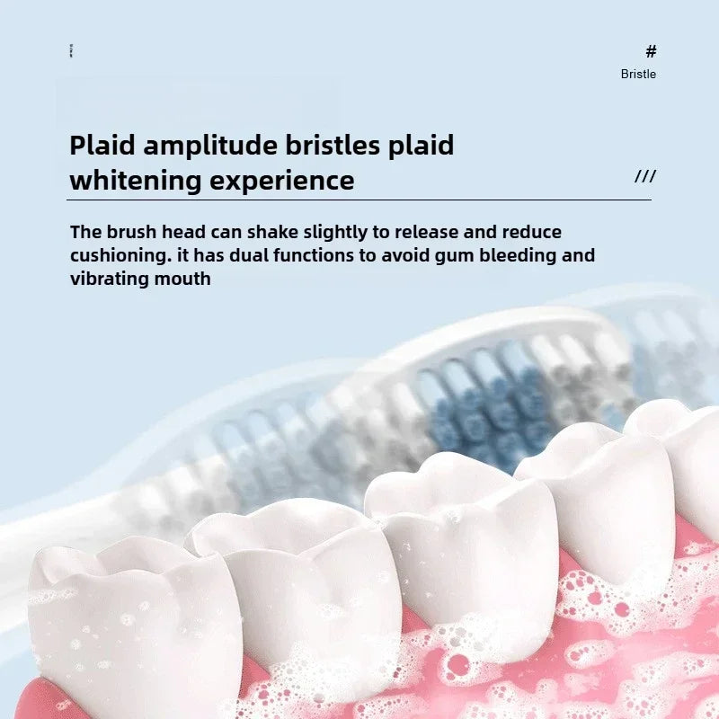 Electric Tooth Whitening Brush Frequency Teeth Sonic Cleaner Dental Scaler Toothbrush Calculus Plaque Remover Stone Remover Set
