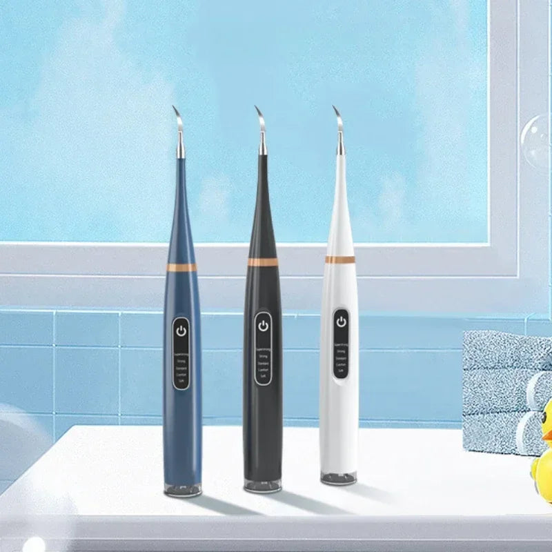 Electric Tooth Whitening Brush Frequency Teeth Sonic Cleaner Dental Scaler Toothbrush Calculus Plaque Remover Stone Remover Set