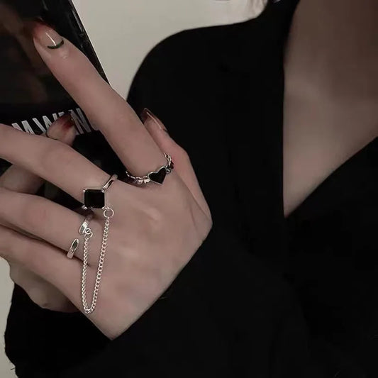 Luxury Silver Bond Ring