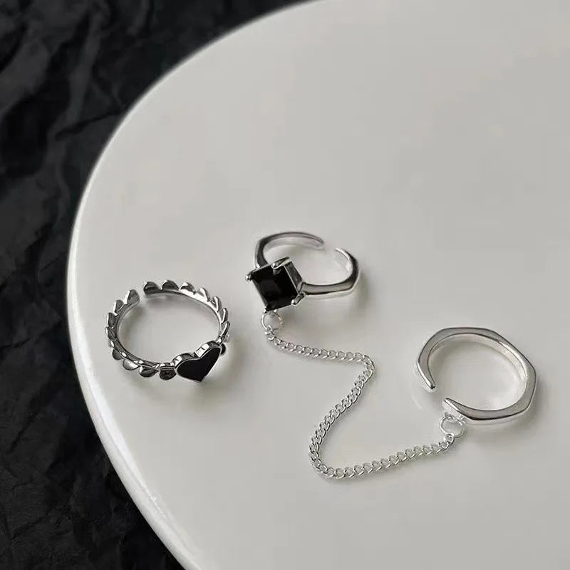 Luxury Silver Bond Ring