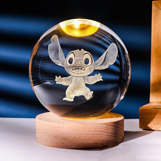 3D Multi-Shaped Luminous Crystal Ball